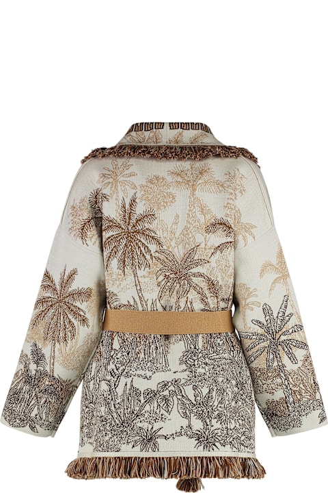 Alanui for Men Alanui Jungle Toile De Jouy Cardigan