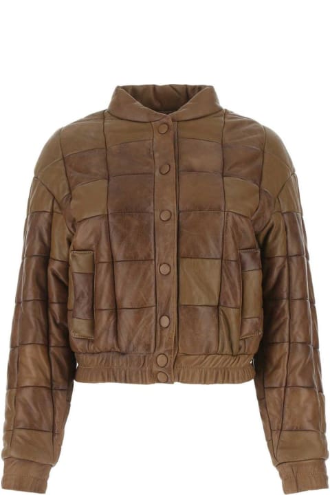 Fashion for Women Golden Goose Buttoned Padded Jacket