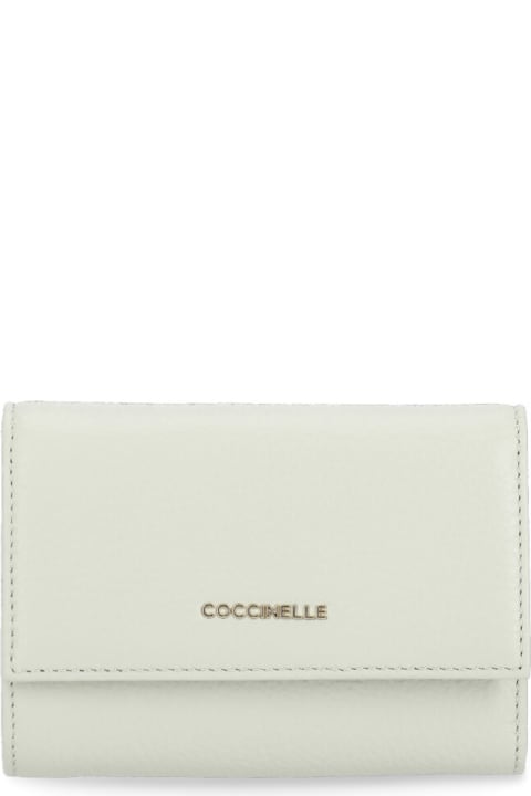 Coccinelle Wallets for Women Coccinelle Metallic Soft Wallet