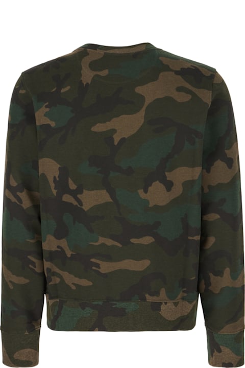 Valentino Garavani Fleeces & Tracksuits for Men Valentino Garavani Printed Cotton Blend Sweatshirt