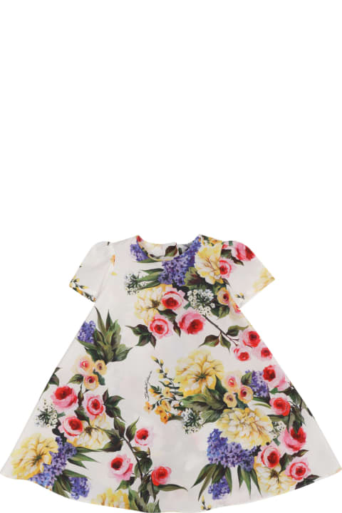 Dolce & Gabbana for Baby Girls Dolce & Gabbana D&g Floral Dress