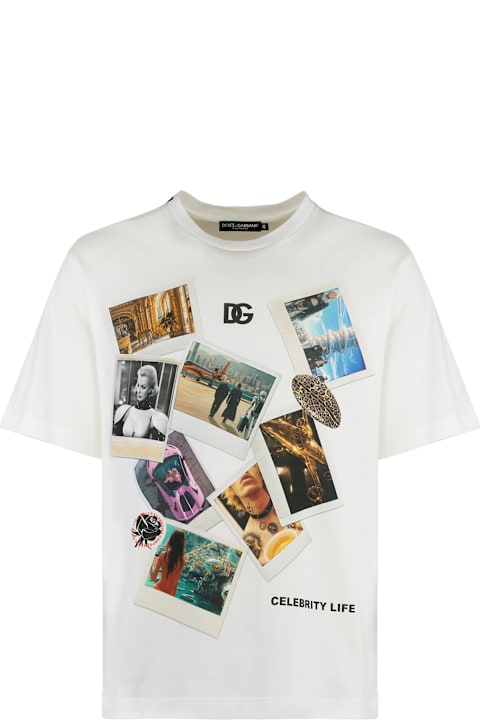 Homeware Dolce & Gabbana Cotton Crew-neck T-shirt