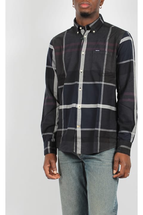 Barbour قمصان لـ القسم الرجالي Barbour Dunoon Shirt