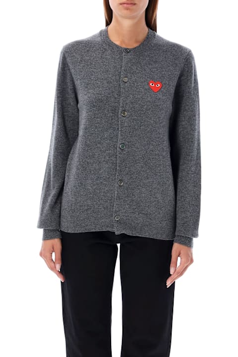 Homeware Comme des Garçons Play Comme Des Garçons Play Wool Cardigan With Red Heart