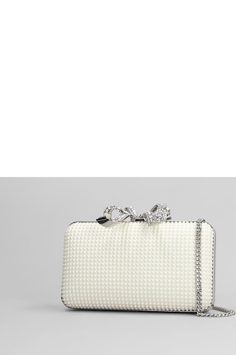 self-portrait for Women self-portrait Clutch In White Polyester