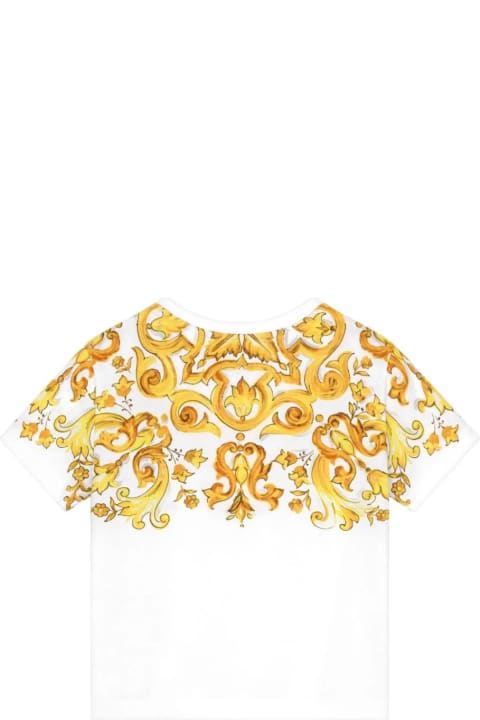 Dolce & Gabbana T-Shirts & Polo Shirts for Girls Dolce & Gabbana T-shirt With Logo