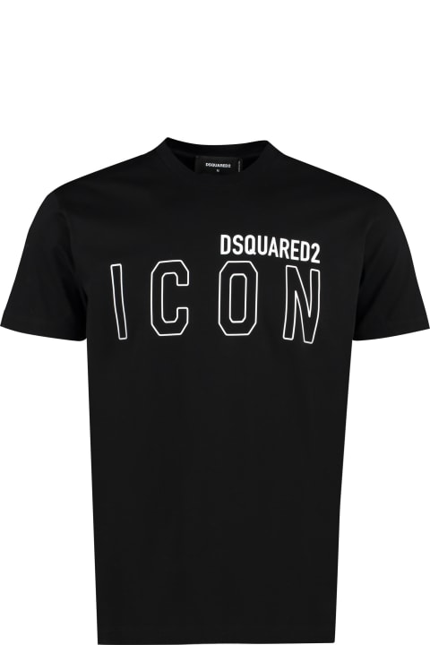 Dsquared2 Topwear for Men Dsquared2 Cotton Crew-neck T-shirt