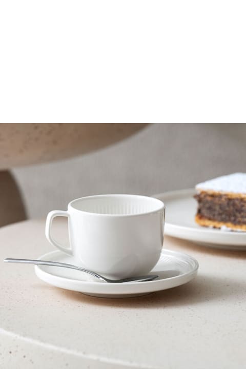 Villeroy & Boch لـ Women Villeroy & Boch Afina Tazza Set 6 Tazze Caffè Con Piattino