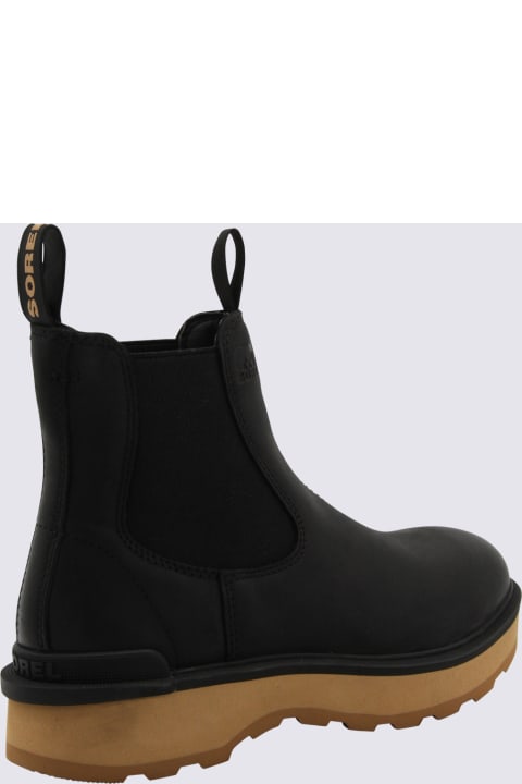 Sorel Boots for Women Sorel Black Leather Chelsea Boots