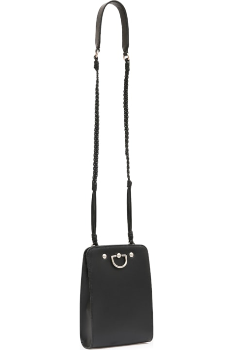ウィメンズ Durazzi Milanoのショルダーバッグ Durazzi Milano "tile Bag"calfskin Leather With Branded "d-ring"
