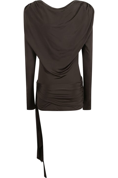 Rotate by Birger Christensen for Women Rotate by Birger Christensen Slinky Waterfall Top