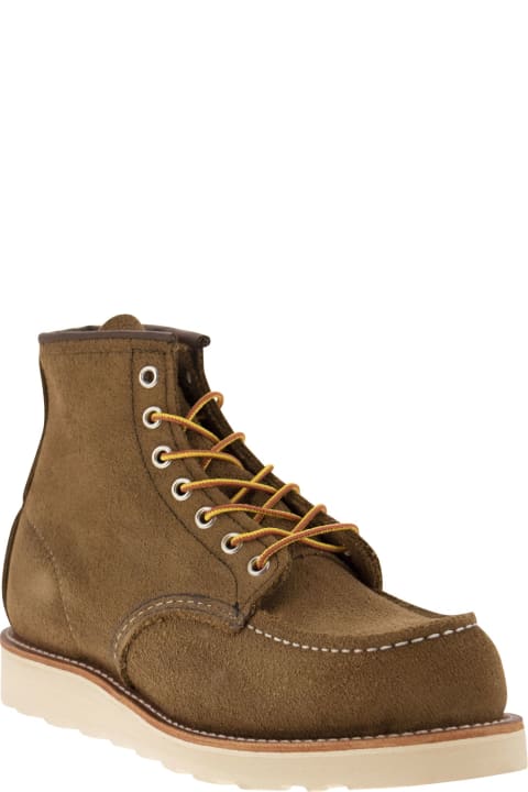 Boots for Men Red Wing Classic Moc Mohave - Suede Lace-up Boot