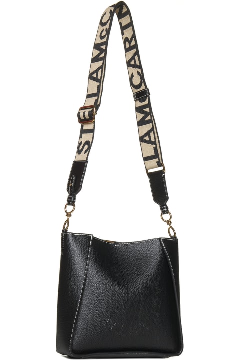 Shoulder Bags for Women Stella McCartney Black 'stella Logo' Crossbody Bag