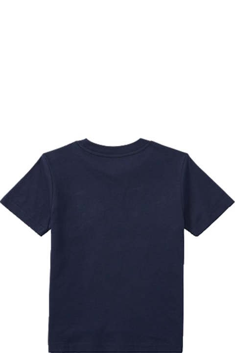 Ralph Lauren T-Shirts & Polo Shirts for Girls Ralph Lauren Crew Neck T-shirt In Cotton Jersey