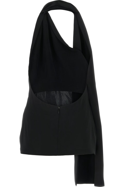 Homeware Loewe Black Satin Mini Dress