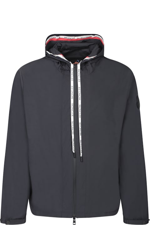 Moncler الملابس لـ القسم الرجالي Moncler Carles Black Jacket