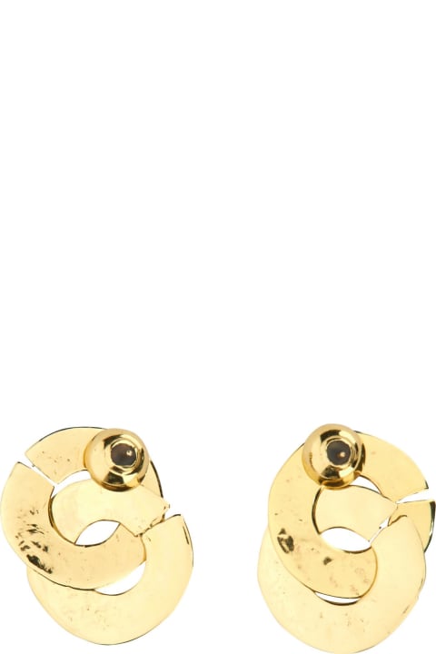 Patou Earrings for Women Patou Double Coin Earrings