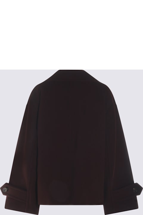 Homeware Chloé Deep Purple Wool Coat