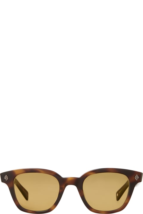 Garrett Leight Eyewear for Men Garrett Leight Naples Sun Spotted Brown Shell Sunglasses