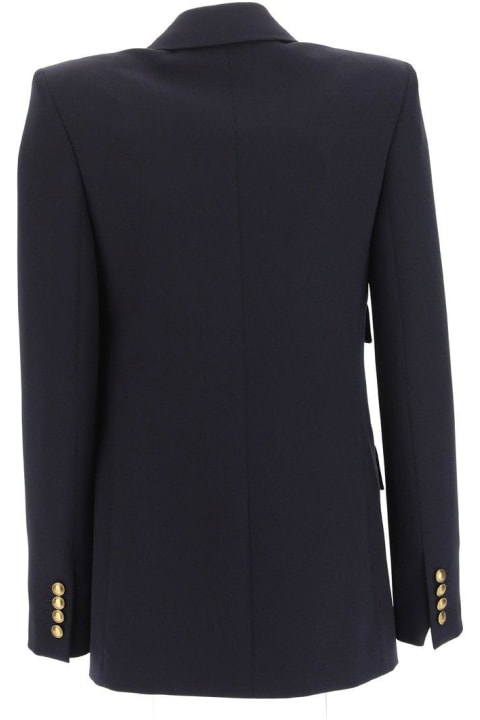 Saint Laurent Coats & Jackets for Women Saint Laurent Single-breasted Long-sleeved Jacket