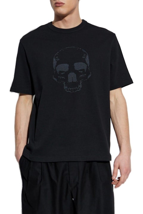 Paul Smith for Men Paul Smith Skull Printed Crewneck T-shirt