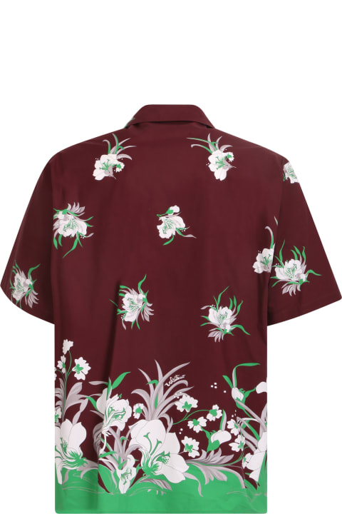 Valentino Clothing for Men Valentino Graphic Print Bowling Shirt