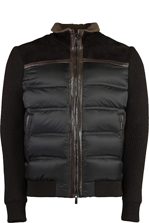 Homeware Moorer Andras Padded Bomber Jacket