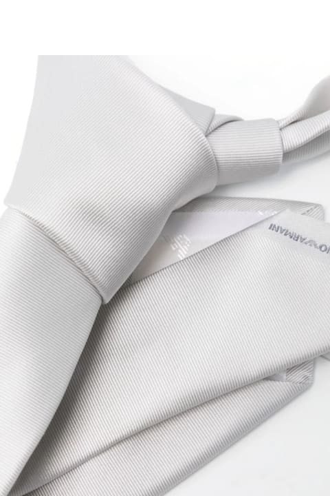 Fashion for Men Emporio Armani Woven Jacquard Tie