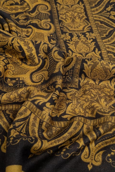 آخر صيحات الموضة من السيدات Etro Pattern Printed Fringed Scarf