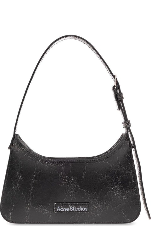 Acne Studios Bags for Women Acne Studios Platt Logo Detailed Shoulder Bag