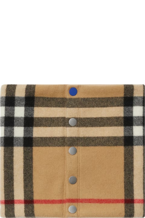 Burberry Scarves & Wraps for Women Burberry Vintage Check-pattern Press-stud Fastened Snood
