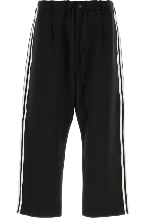 Clothing for Men Y-3 Black Stretch Nylon Blend Joggers