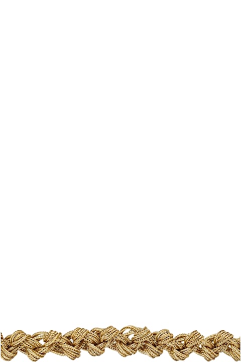 Emanuele Bicocchi for Kids Emanuele Bicocchi Emanuele Bicocchi Rope Knot Necklace In Gold-plated