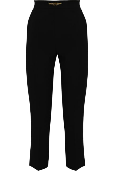 Elisabetta Franchi Pants & Shorts for Women Elisabetta Franchi Straight Trousers With Buckle
