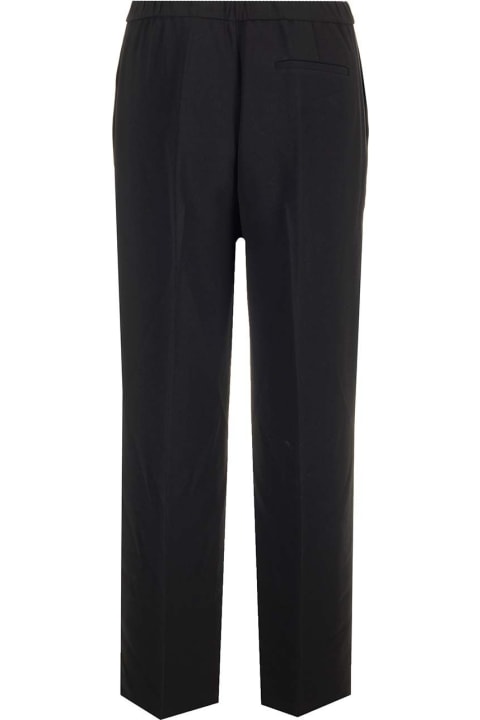 Theory Pants & Shorts for Women Theory Admiral Black Crepe Trousers