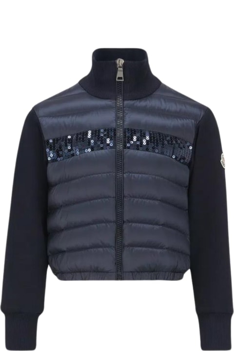 Moncler Coats & Jackets for Girls Moncler Piumino Felpa