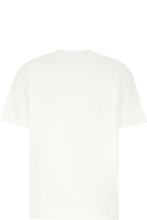 Topwear for Women Off-White White Cotton Oversize T-shirt