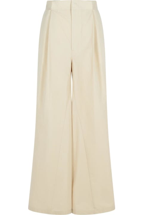 Homeware Maison Margiela 
over
 Ivory Cotton Blend Pants