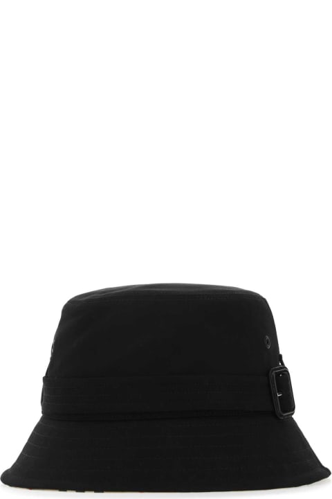 Burberry Hair Accessories for Women Burberry Black Cotton Hat