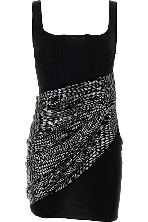 Giuseppe di Morabito لـ Men Giuseppe di Morabito Black Viscose Mini Dress