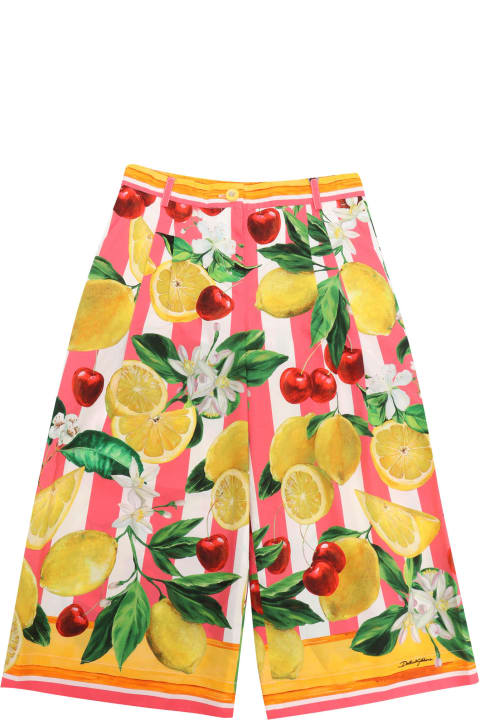 Bottoms for Girls Dolce & Gabbana Colorful Trousers