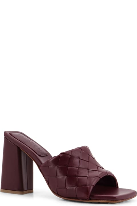Bottega Veneta Parco Leather Sandals