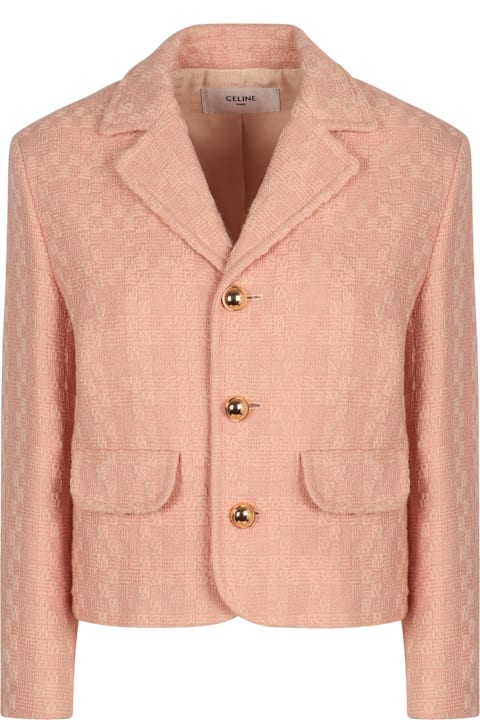 Celine Garance Wool Blend Jacket