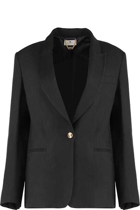Elisabetta Franchi لـ Women Elisabetta Franchi Single-breasted One Button Jacket