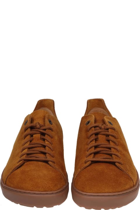 Birkenstock Sneakers for Men Birkenstock Bend Low Sneakers In Mink Color Suede Leather