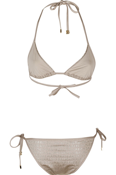 Balmain Swimwear for Women Balmain Triangle Bikini