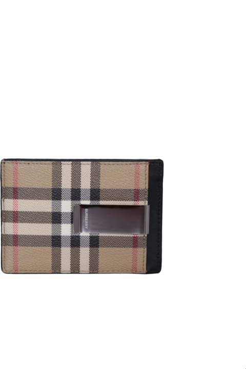 Burberry Wallets for Women Burberry Printed Canvas Card Holder