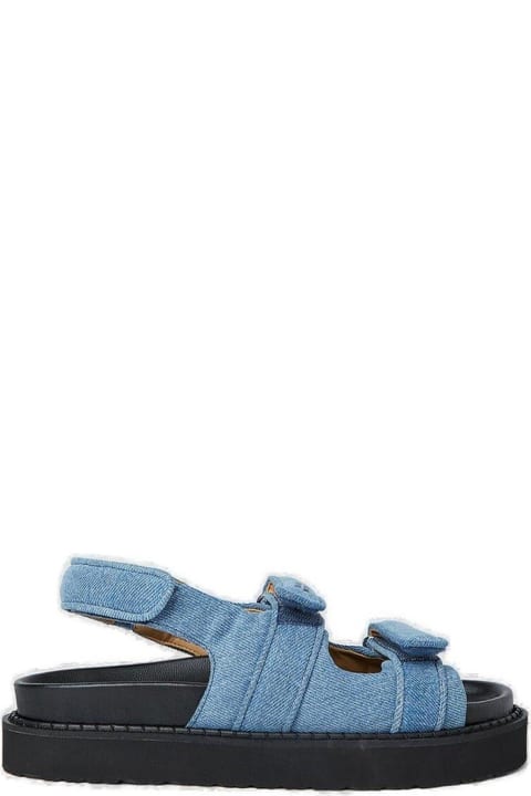 Isabel Marant for Women Isabel Marant Touch-strap Open-toe Denim Sandals
