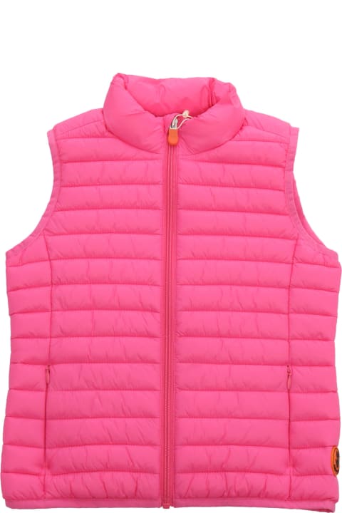 Bottoms for Baby Girls Save the Duck Padded Vest For Girls