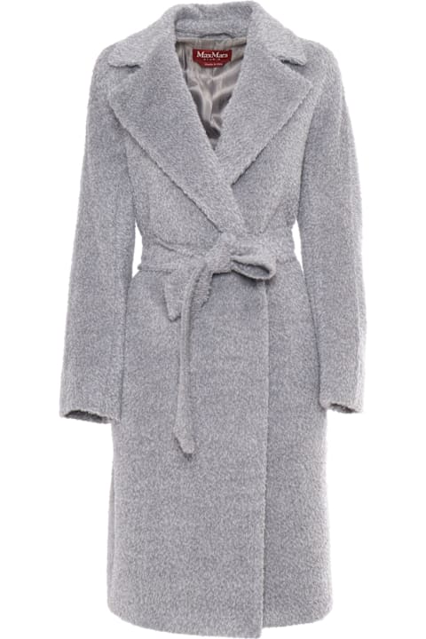 Max Mara Studio Coats & Jackets for Women Max Mara Studio Galante Medium Grey Coat